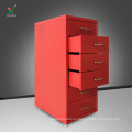 Bon prix fichier armoire armoire de stockage de fichier mobile en métal avec tiroir